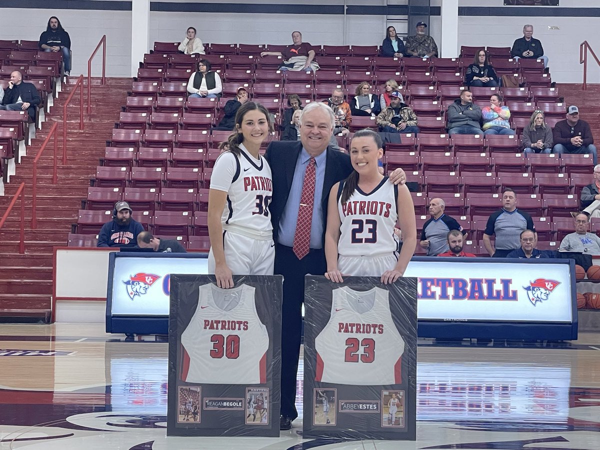 Senior night…this night has came on way too soon!  These two awesome ladies have meant so much to our program!!! #legacy #beautifulinsideandout
