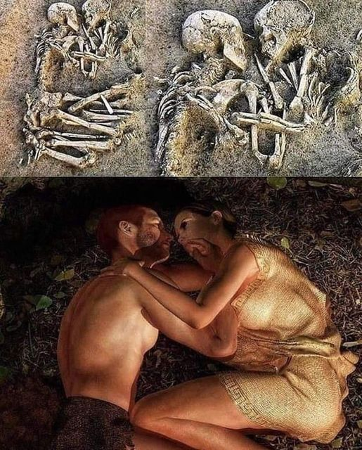 Pompeii, a hug that lasts 2000 years
