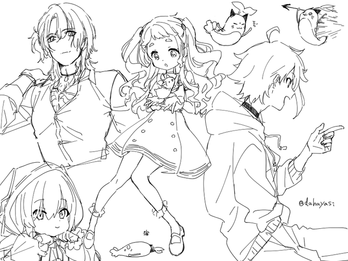 リハビリ兼ねたらくがき 