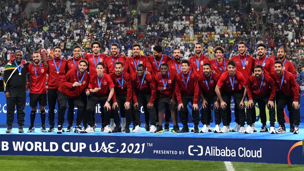 Bronze medal, golden spirit. 🥉🦅❤️ <a href="/AlAhly/">‏النادي الأهلي</a>  

#ClubWC