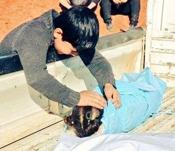 Son0fAleppo's tweet photo. اللحظات الاخيرة بعد قصف روسي ايراني اليوم على المدنيين في المناطق المحررة https://t.co/wuiNalNlwp