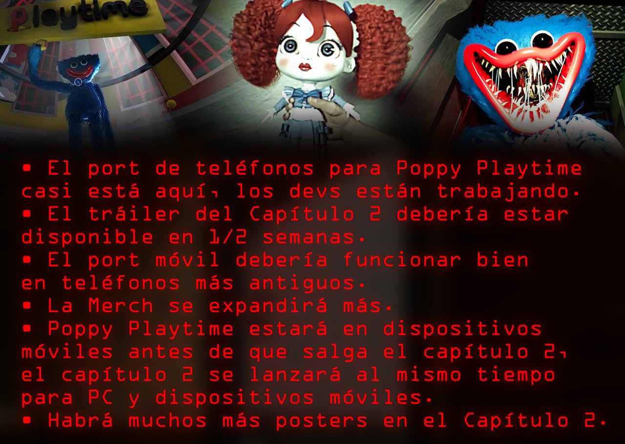 Prophecyx on X: Se encontró un ARG interactivo de Poppy Playtime, el cual  te permitirá encontrar más archivos relacionados al LORE! La búsqueda  empezó:   / X