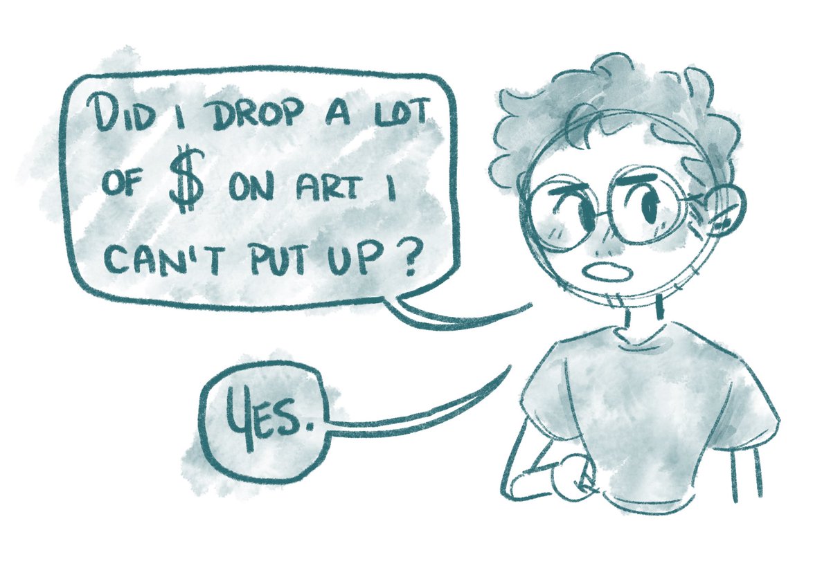 defconsloth's tweet photo. very specific feeling for every time I got to an art sale, con, and  Etsy page https://t.co/kEHoMNxTjG