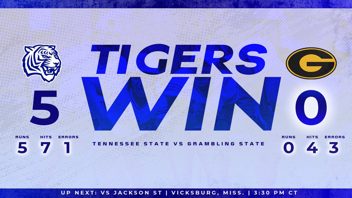 TNStateSoftball's tweet photo. FINAL || TSU, 5-0:

3⃣ in a row to begin the year, first time since 2011.

Ryla Traylor and Lauren Farias logged two hits a piece, while Jordan Turner drove in two runs. Caitlyn Manus tossed a complete game shutout, the second of the year by the TSU pitching staff.

#LetsWork https://t.co/efhIYILIhI