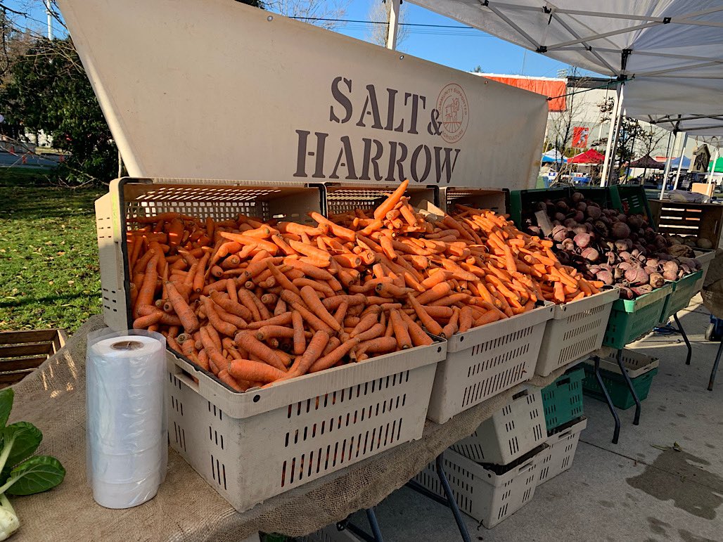 Such a great day for a Farmer’s Market in Vancouver. 🌞
