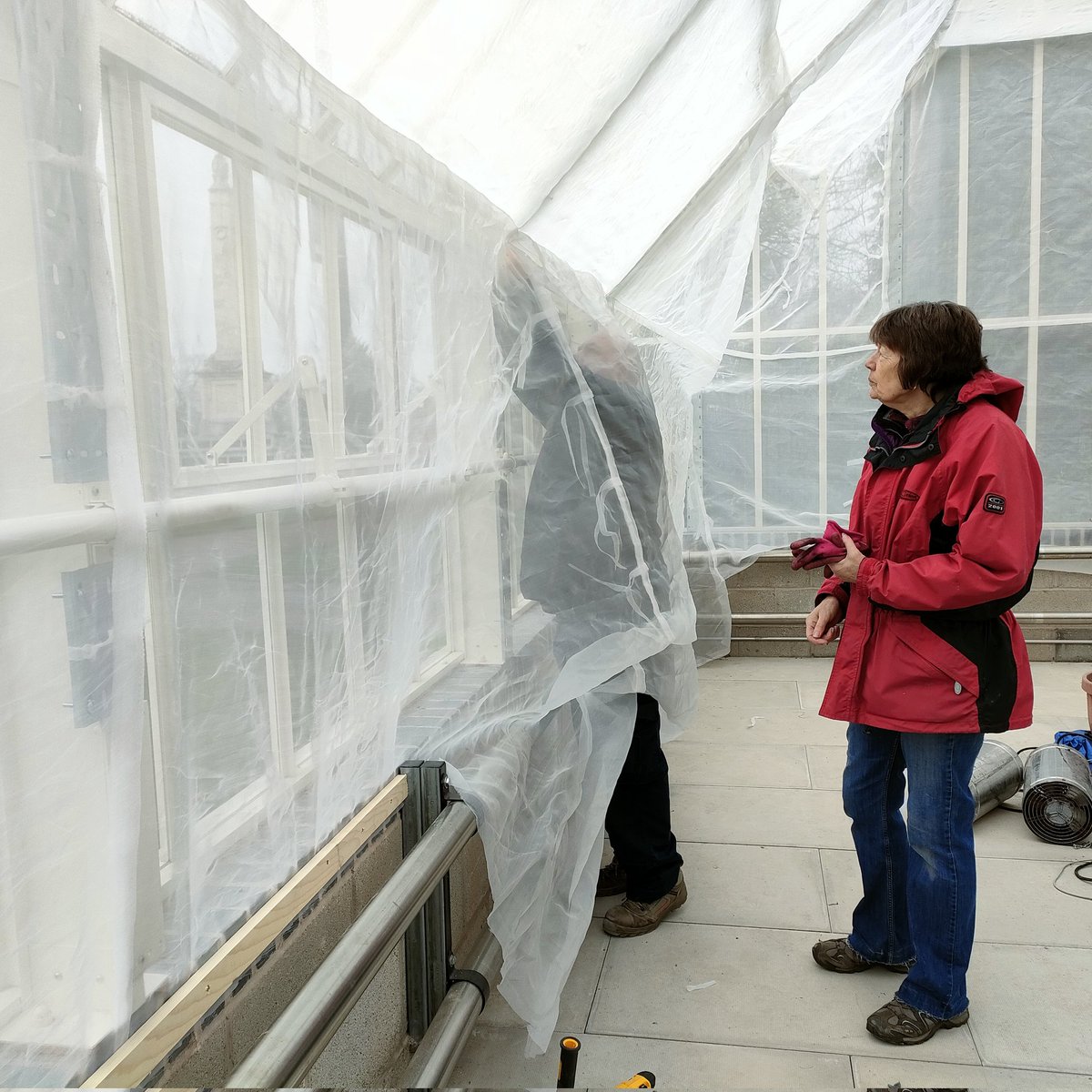 VictoriaParkBHG's tweet photo. Progress is being made by VPET volunteers in the glasshouse ready for the butterflies!
You can support us with @Tescowidnes community vote through until 31st March! Help us make this year the best ever in Halton's only Butterfly House! @HaltonBC #butterflyhouse #communitygarden https://t.co/Trm9NhbiFc
