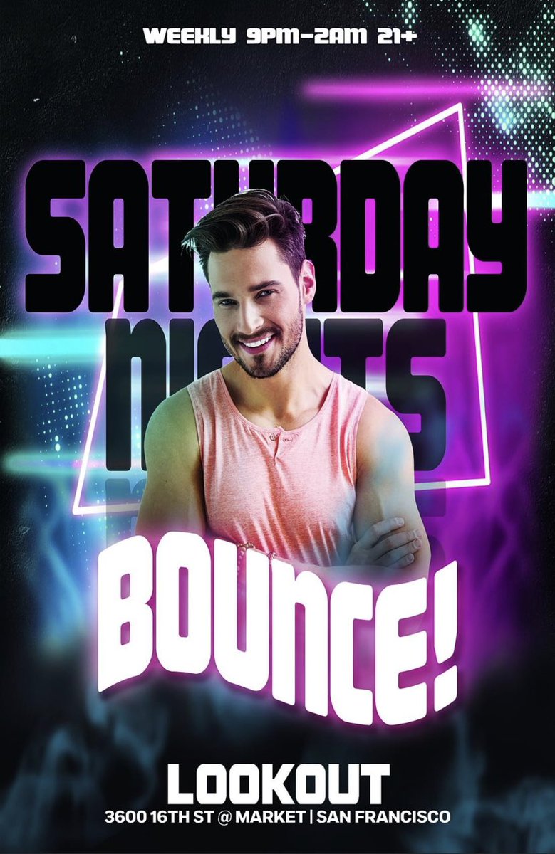 DJByronBonsall's tweet photo. Bringing you unsk unsk unsk tonight from 9-2 at @LookoutSF. Castro is the place to be Saturday nights. #djbyronbonsall #lookoutsf #housemusic #disco #jackinhouse #musictomoveyou #sanfrancisco https://t.co/M3oddRr5kk