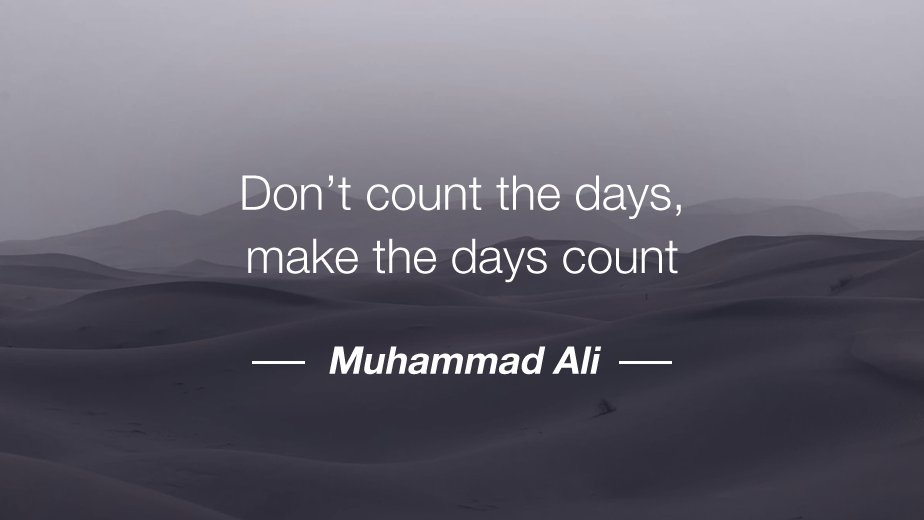 InfluentialPeo1's tweet photo. Don't count your days, make the days count!
#livelife #dontcountthedays #makeeachdaycount #influentialpeoplemagazine #quoteoftheday #inspiration
https://t.co/YwyDNq2nru https://t.co/SDXRt9ITqH