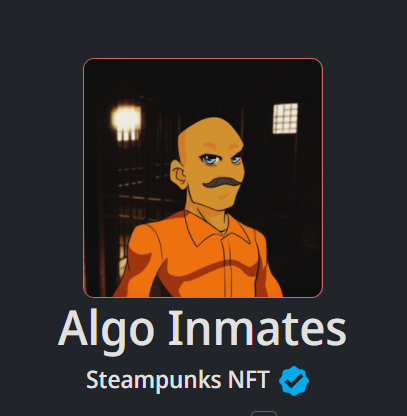 AJ82842638's tweet photo. We've Locked them up! Can you help them escape?
🔥ALGO INMATES are LIVE. 
☑️Blue Check Verified @nftexplorerapp 
🛒25 Available. Buy Now Price 5A
LINK HERE⬇️⬇️⬇️
https://t.co/vYU3EnTOu8…

#algofam #AlgoNFT #nftcollector #NFTCommunity #NFT #Algorand #NFT @ALGOxNFT https://t.co/ZIbkAt3uxy