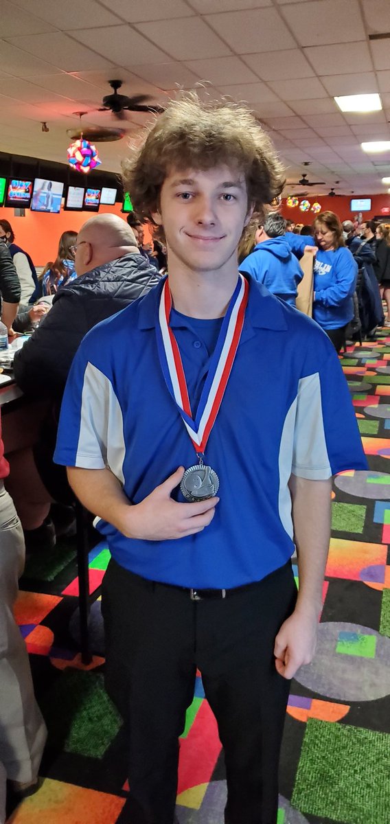 HBBowling's tweet photo. Nick had 2nd place all tournament for COHSBC Championship with a 659. https://t.co/Y4rkw3iW4V