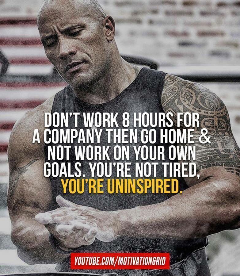 fearlessmotivat's tweet photo. Don’t work 8 hours for someone else then go home and not work on your dreams. You’re not tired. You’re uninspired. https://t.co/HnvScMb3A2