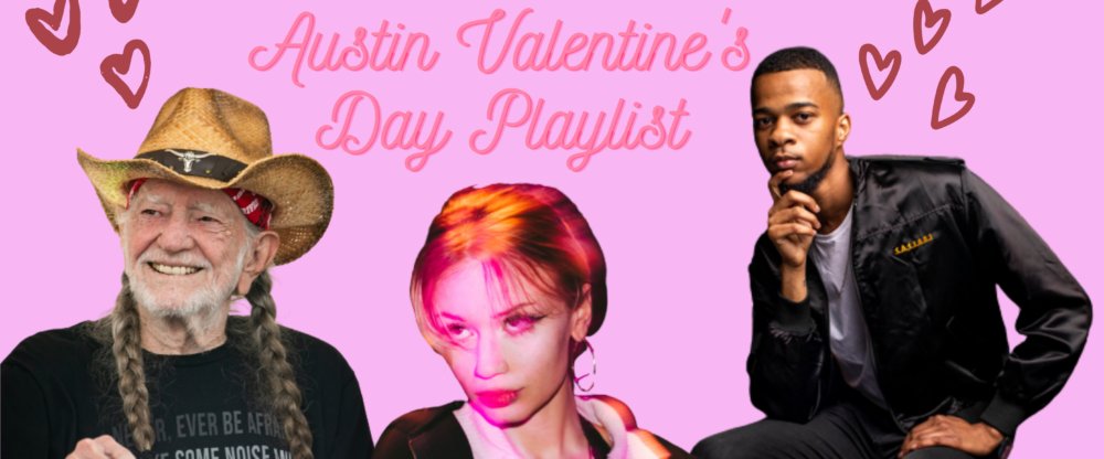With Valentine's Day just days away, our staff is feeling the love in the air, and put together a playlist full of Austin love songs from artists <a href="/justdrint/">DRINT 🌹</a> @comolasmovies <a href="/spoontheband/">SPOON</a> <a href="/BlackPumasMusic/">Black Pumas</a> &amp; more. kutx.org/features/the-k…