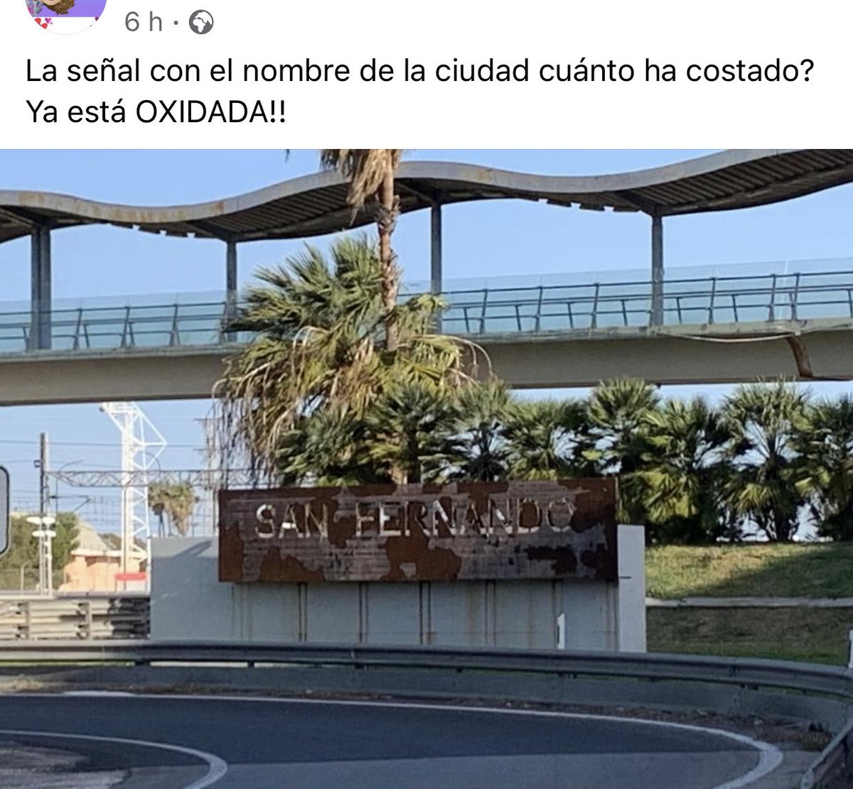 Es nuestro estilo, no sé de qué os sorprendéis. De hecho, sin el óxido no se entendería nuestra foto de perfil.