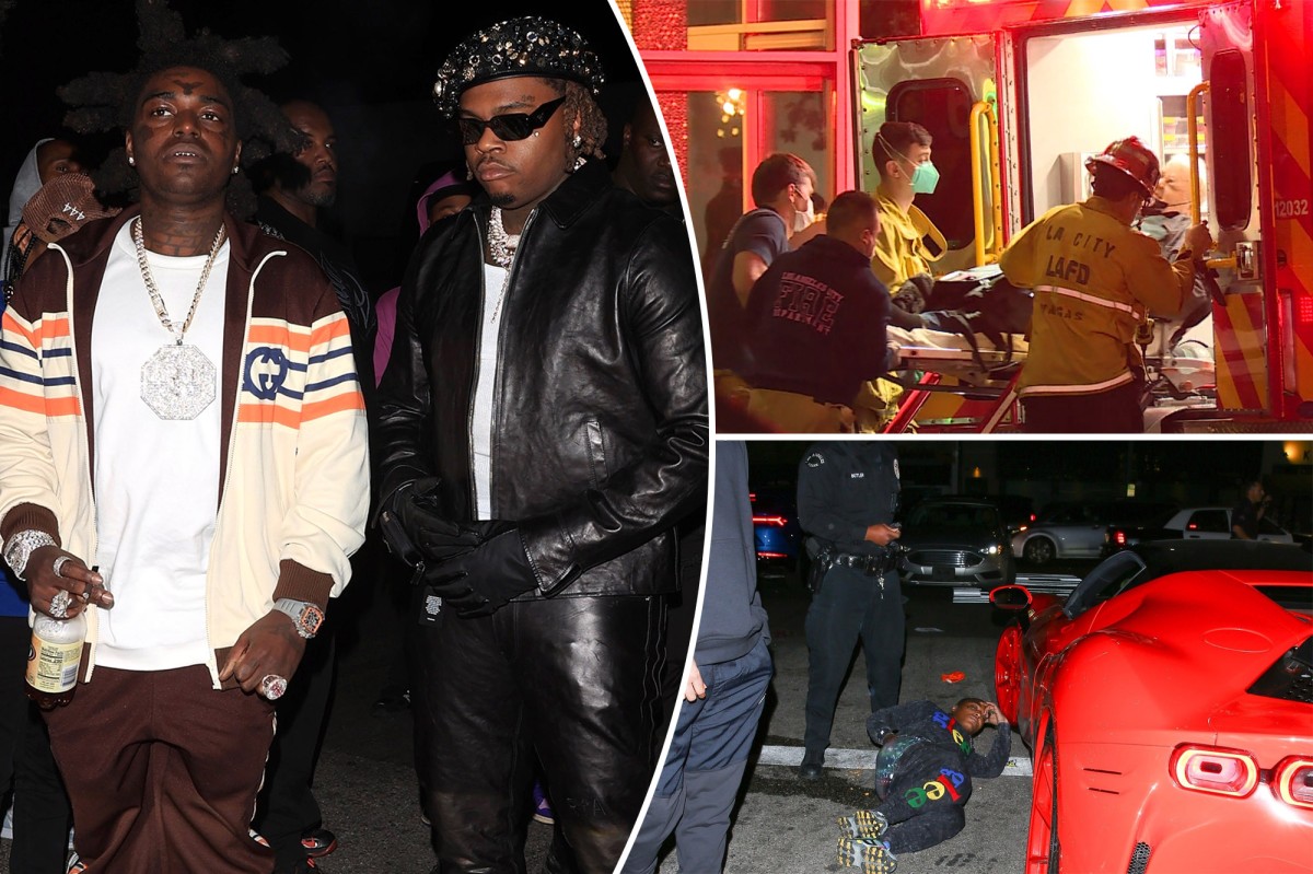 New York Post on X: Kodak Black shot outside Hollywood nightclub    / X