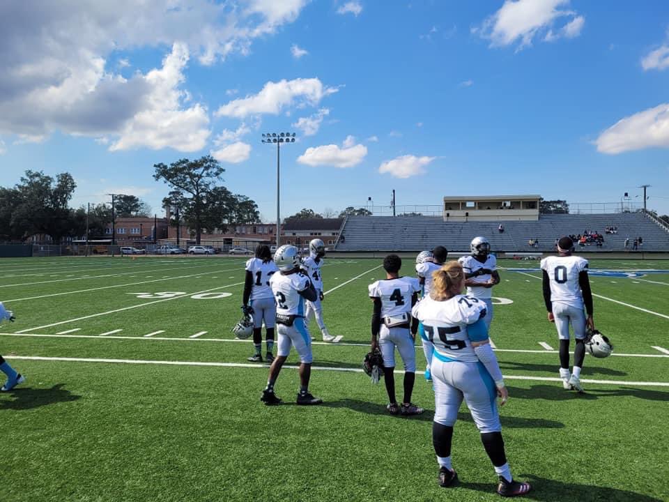 JustinAaronUH91's tweet photo. The H-Town Panthers battle the SE Louisiana Tigers. Game is at Clark Field in Lafayette. @EspnLafayette @TDARaginCajuns @RuschAudrey @DraftDiamonds @altfbscout @_redshirtsports https://t.co/ajYxgbet6P