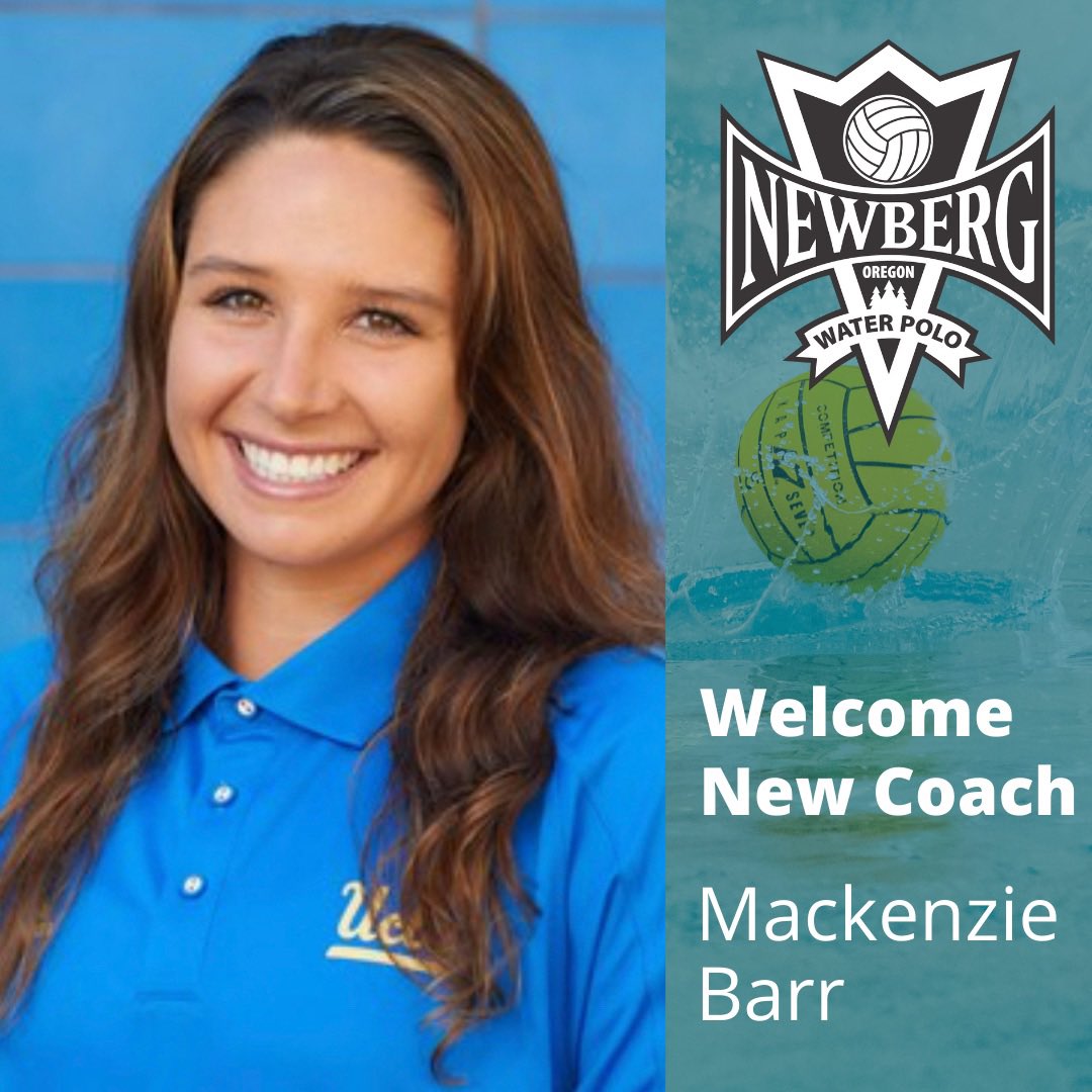 We’re very excited to welcome Mackenzie Barr to our coaching staff. A decorated player for @UCLAWaterPolo, we’re happy to have her experience with Newberg Water Polo. Learn more about all our new coaches on our website. Stop by and meet them when Spring season starts on Feb 22nd!