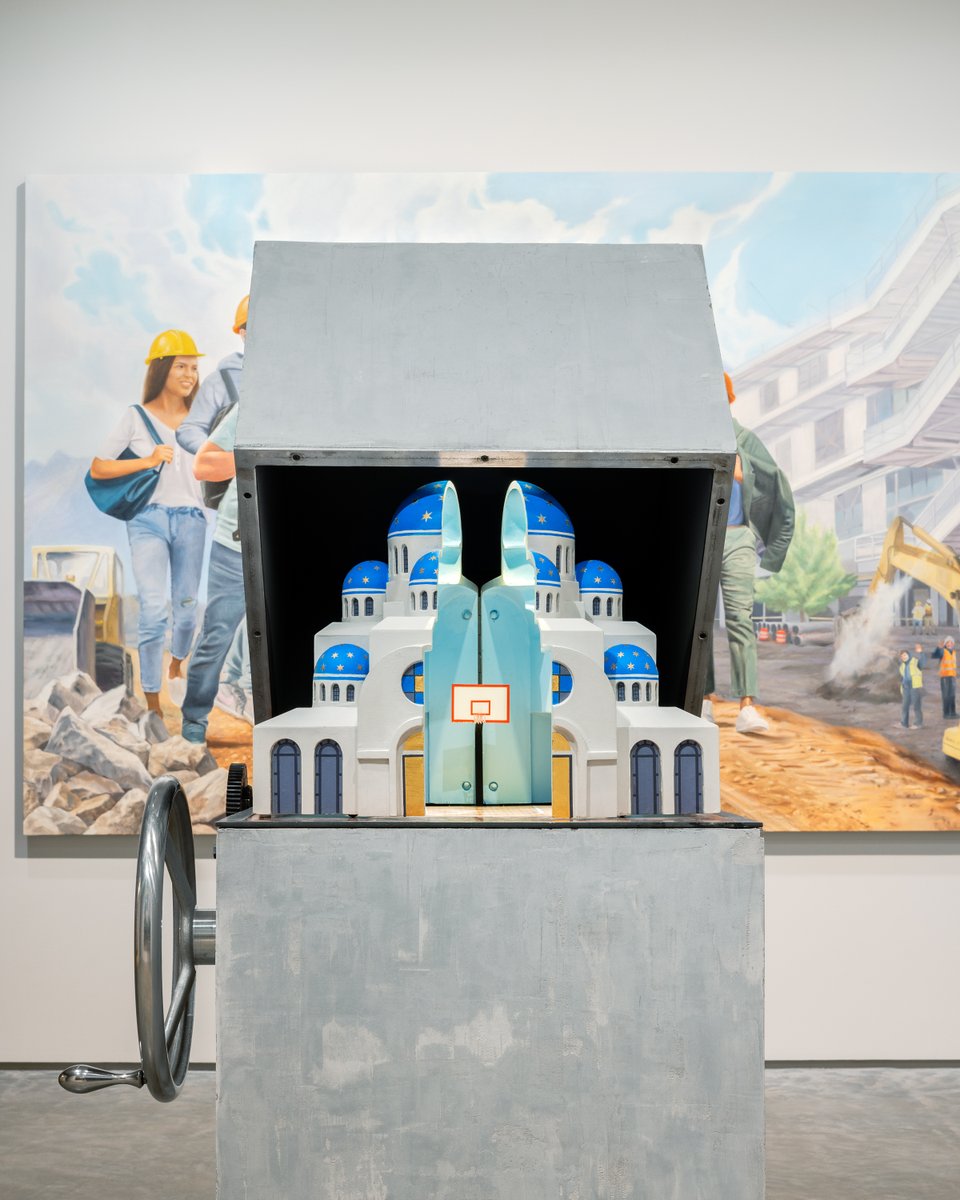 ShaoulHowe's tweet image. “Concrete Cathedral (Prototype #1)” (2022) was inspired by a story #DavidHowe heard from artist and Albanian PM #EdiRama about the transformation of religious architecture into secular sites of collective activity during #communist rule in the People’s Republic of Albania.