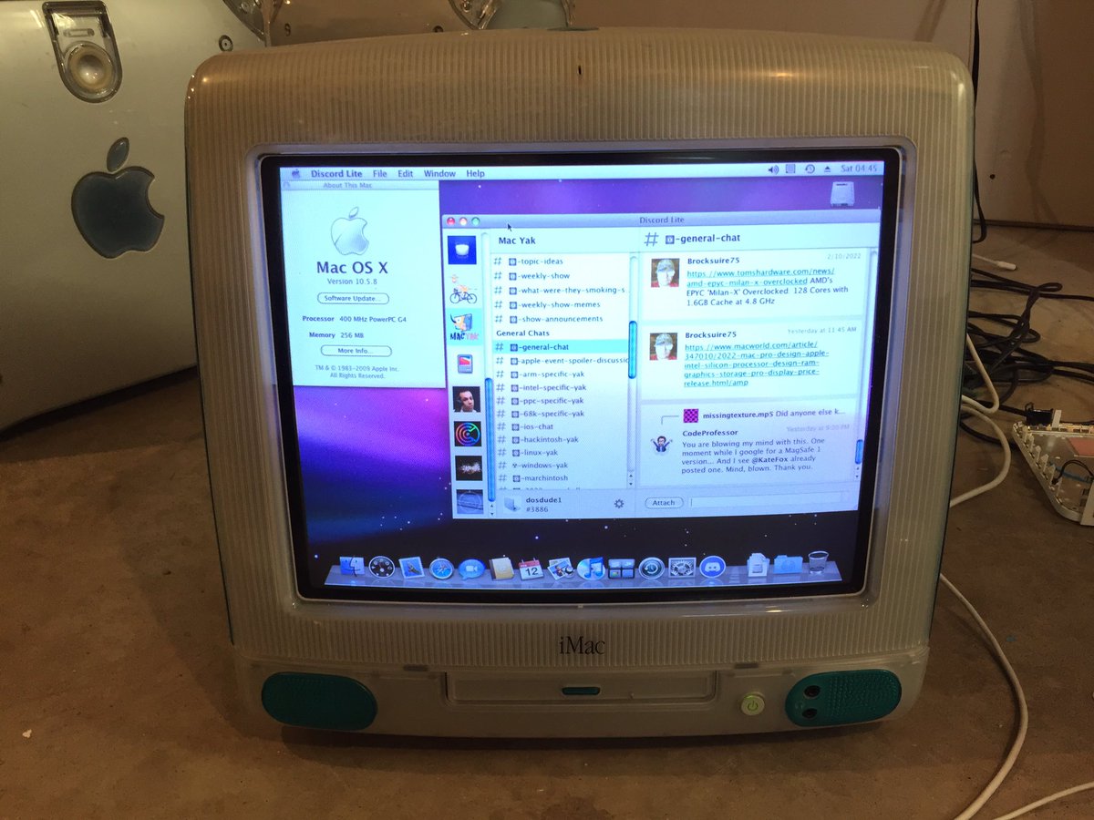 how to install linux on a mac g4