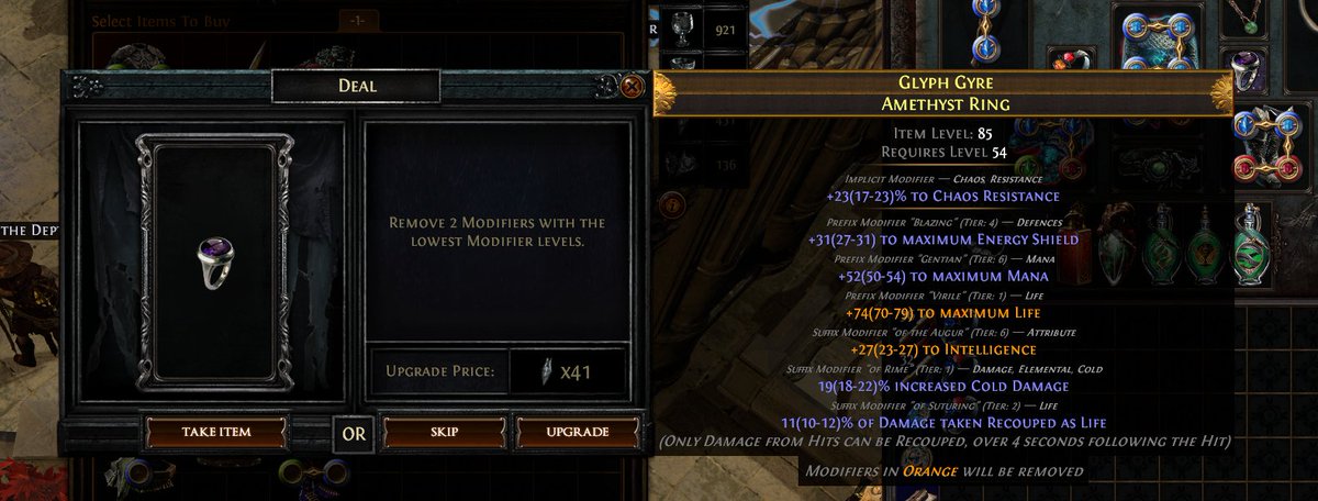 SPGSpectrality's tweet photo. Something seems a little...off @pathofexile https://t.co/BTvA5hpc1n