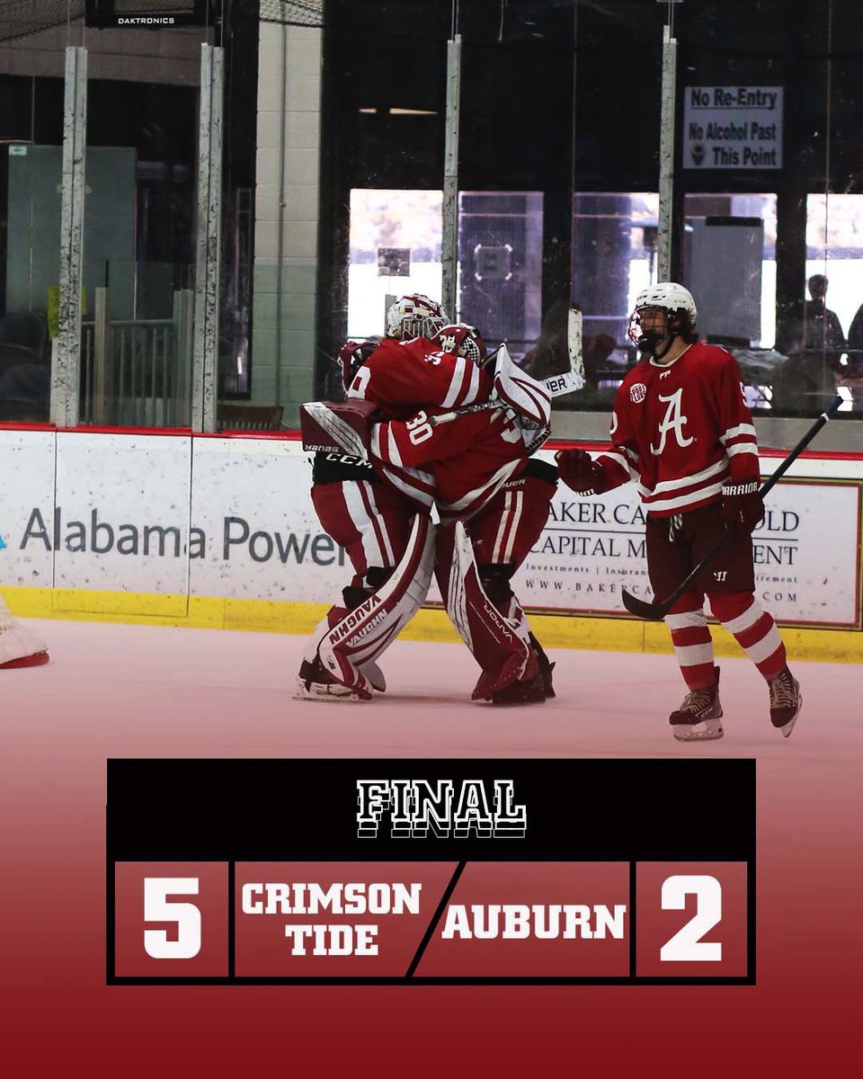 AlabamaHockeyD2's tweet photo. 🚨🚨🚨IRON CUP FINAL🚨🚨🚨  #RollTide #TideonTop https://t.co/yEy6omvkAi