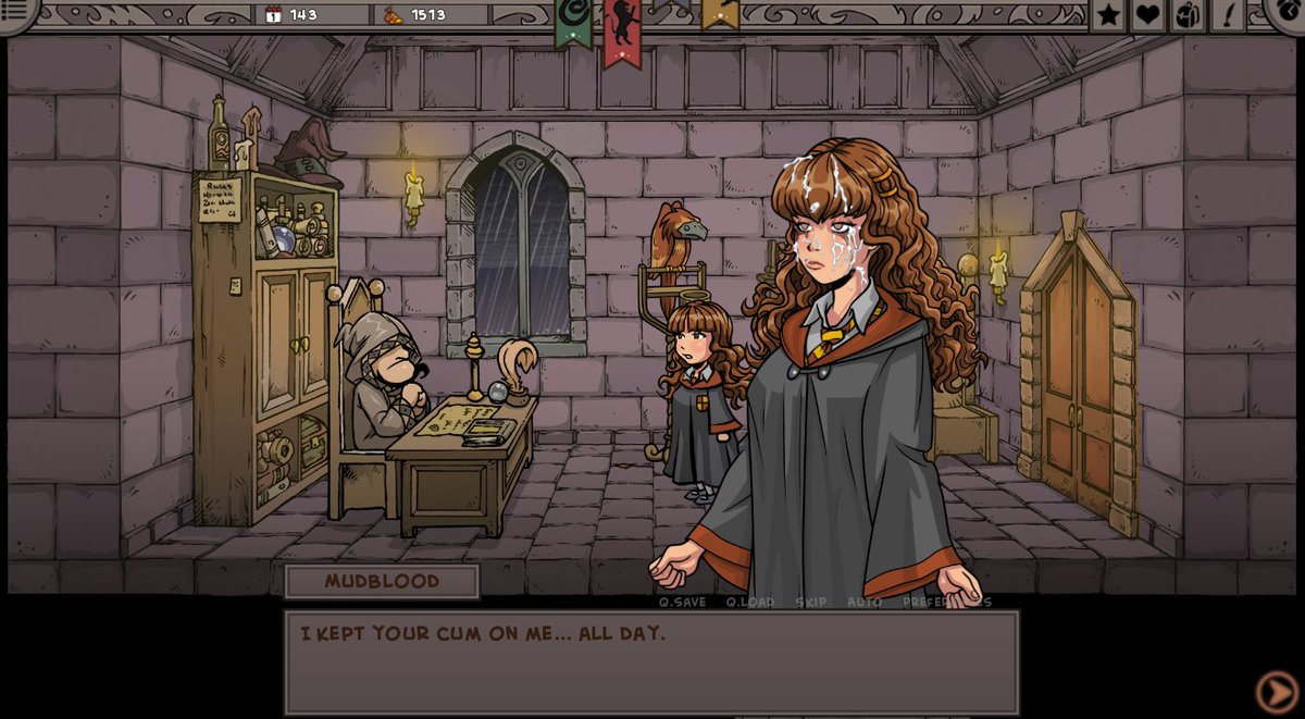 ArizonaIceT666 on X: NEW HARRY POTTER STORY HERMIONE'S NORMAL DAY Based on Akabur's  Witch Trainer game, Hermione is tasked with spending the whole day with cum  on her face. AO3: t.cozoPQQBKxmQ HF: