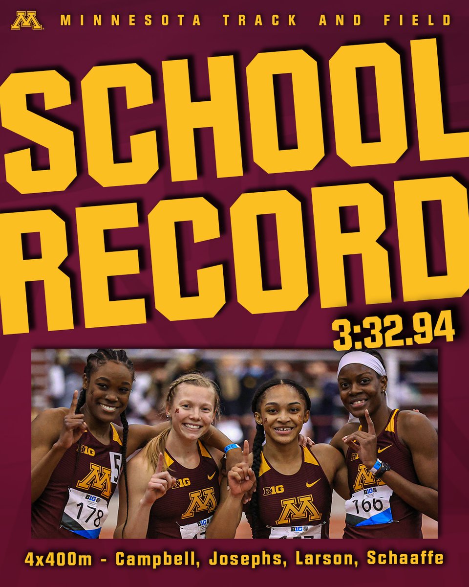 🚨 NEW SCHOOL RECORD ALERT 🚨 What a phenomenal run by the defending <a href="/bigten/">Big Ten Conference</a> champions! #ncaaTF
