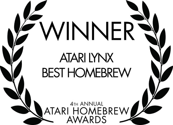 So happy and proud Ynxa won the #Atari Lynx Best #Homebrew Award.
I was a jong journey since the @TheAtariGamer 30th birthday contest version in 2019.
Thanks to all the people who helped me doing the game better, and thanks to all people who liked and enjoyed the game...