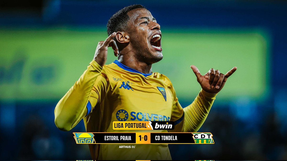 ligaportugal's tweet photo. Pela 🗡️ do ℛℯ𝒾 Arthur 👑
Golo tardio do médio ditou vitória canarinha 🟡🔵
Resumo da partida 👉 https://t.co/9xdMd4l0BB
#LigaPortugal #LigaPortugalbwin #criatalento #createstalent #futebolcomtalento #marcaomundo #EPFCDT https://t.co/Nc8CagvcwK