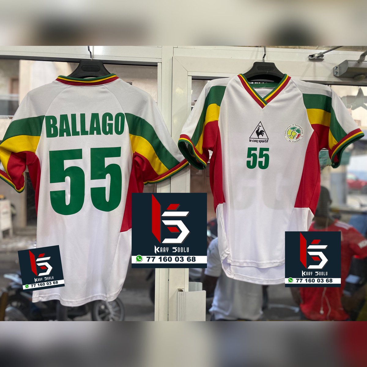 KaaySoolu's tweet photo. Le chanteur du peuple , Hommage a la légende #thioneseck
Merci beaucoup
👇👇 👇
@wallyseck27
@seydinaaliouneseck7
#maillots
#senegal2002
DISPONIBLE SUR LIVRAISON
COMMANDEZ VITE AU
✅✅📲📲 771600368 ( WhatsApp) https://t.co/qRKGpc4YpS