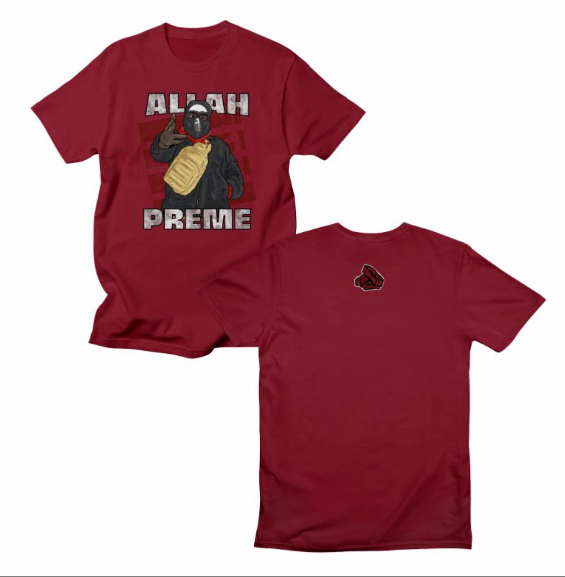AP_Da_Overlord's tweet photo. Allah Preme 1st Generation #ArtBrix T-Shirt available now in @AyItsCliffton’s #ArtBrix store 🧱☂️ https://t.co/kOmzLcwOfs (so many dope flavors) https://t.co/zqaiAcEXP0