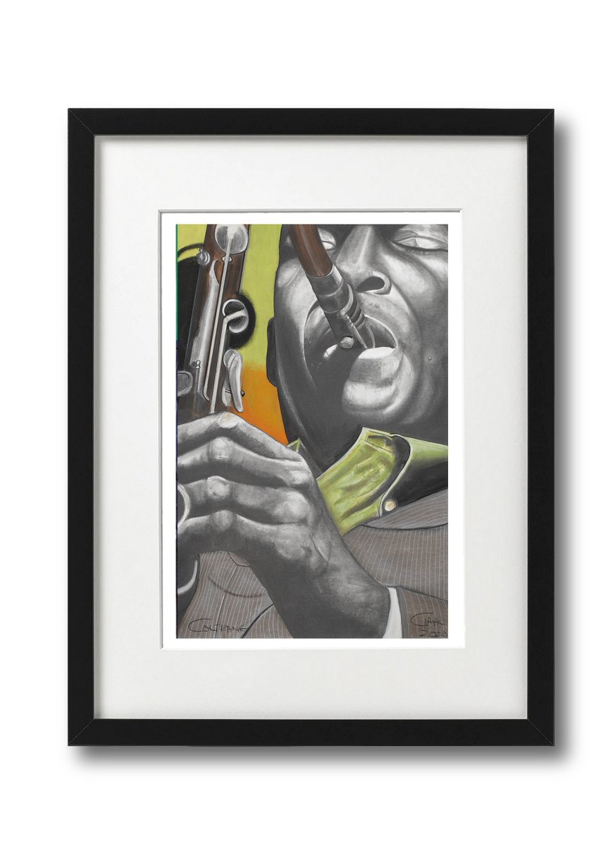 Studiob3's tweet photo. Excited to share the latest addition to my #etsy shop: John Coltrane https://t.co/b47jJ6krog #unframed #entryway #music #vertical #jazzart #jazzfineart #jazzportraits #jazzlegends #jazzbassplayers https://t.co/wTK616GDGf