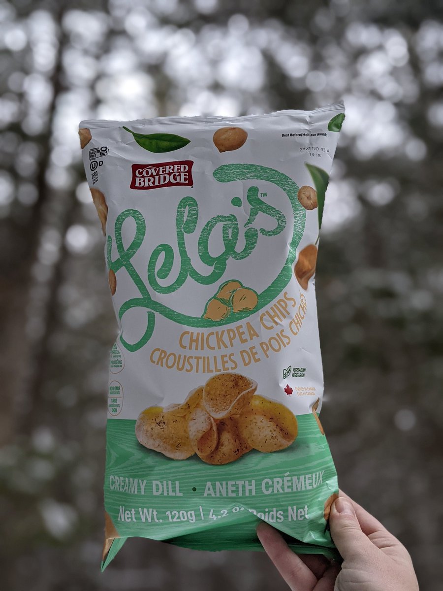 CBchips's tweet photo. You could almost smell spring today 🌱 Definitely just a tease but heres hoping it won't be long 🤞

#green #fresh #creamydill #chickpeachips #lelas #spring #warm #thaw #snacks #coveredbridgechips https://t.co/HmO84qkCR5