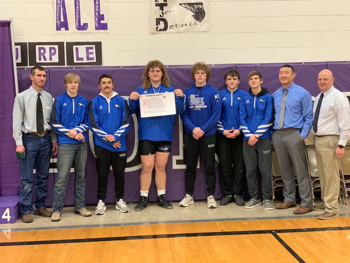 RavBluejayWR's tweet photo. Ravenna will be sending six qualifiers to the state tournament next weekend!

Grady Rasmussen: 4th
Carter Jasnoch: 4th
Hunter Douglas: 2nd 
Samuel King: 4th
Owen Woodward: 4th
Thomas Psota: 1st (First district champion for Ravenna since 2011) https://t.co/Td6Ao3gBCr