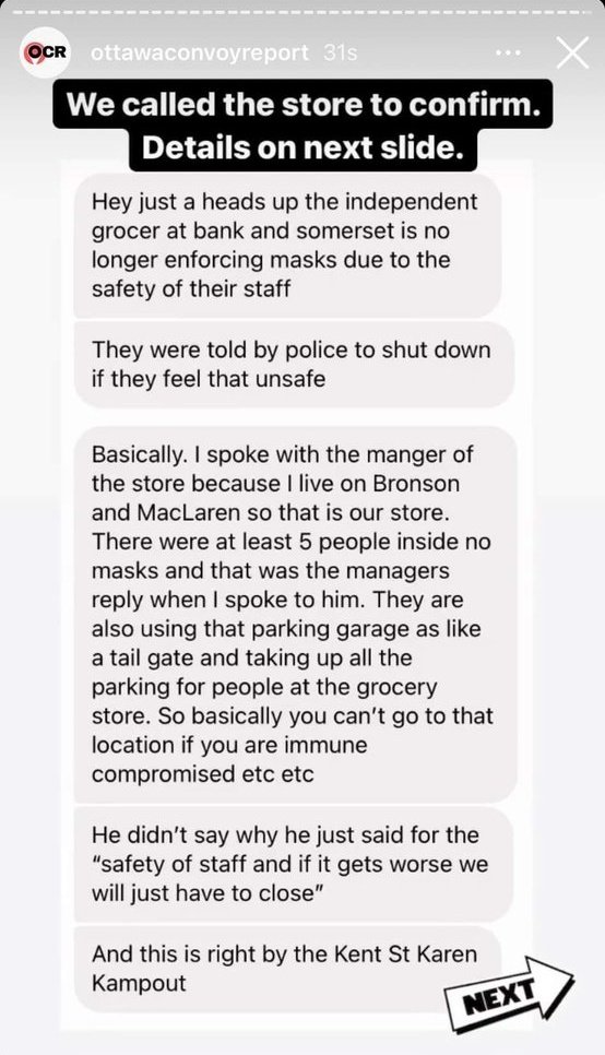 The convoy tracker people called and verified this.