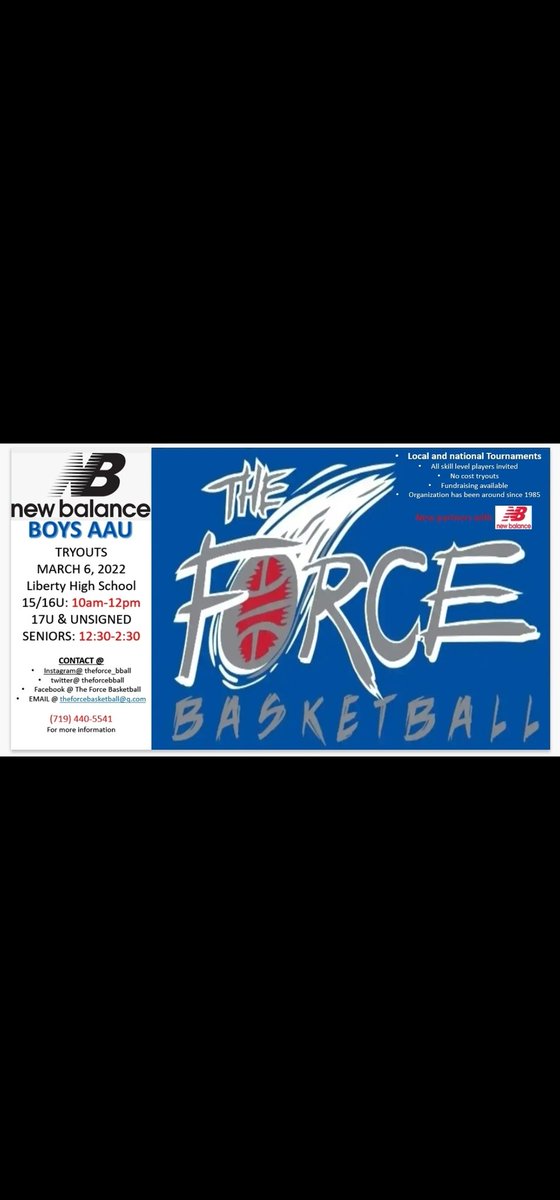 The Force Basketball (@theforcebball) on Twitter photo 