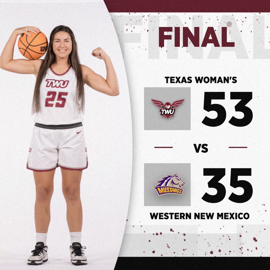 BB | IT'S A PINK PARTY 💗

<a href="/TWU_Basketball/">TWU Basketball</a> gets their 9th LSC win! 

<a href="/scout_huffman/">Scout Huffman</a>: 19 pts, 6 rebs, 2 stls 
<a href="/GetlikeKayG/">Kayla Glover</a>: 10 pts, 5 rebs, 2 asts
<a href="/keslyn__king/">keslyn</a>: 10 pts, 6 rebs, 2 asts 

#PioneerProud