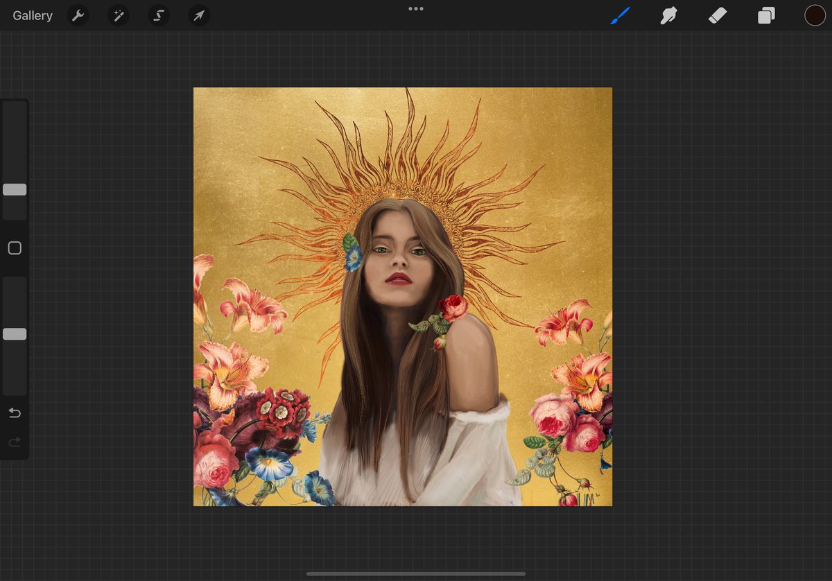 Addah_Studio's tweet image. Working on something special. #art #artwork #Procreate #procreateart #LoveForAll #SunoYogi #Flowers #artists
