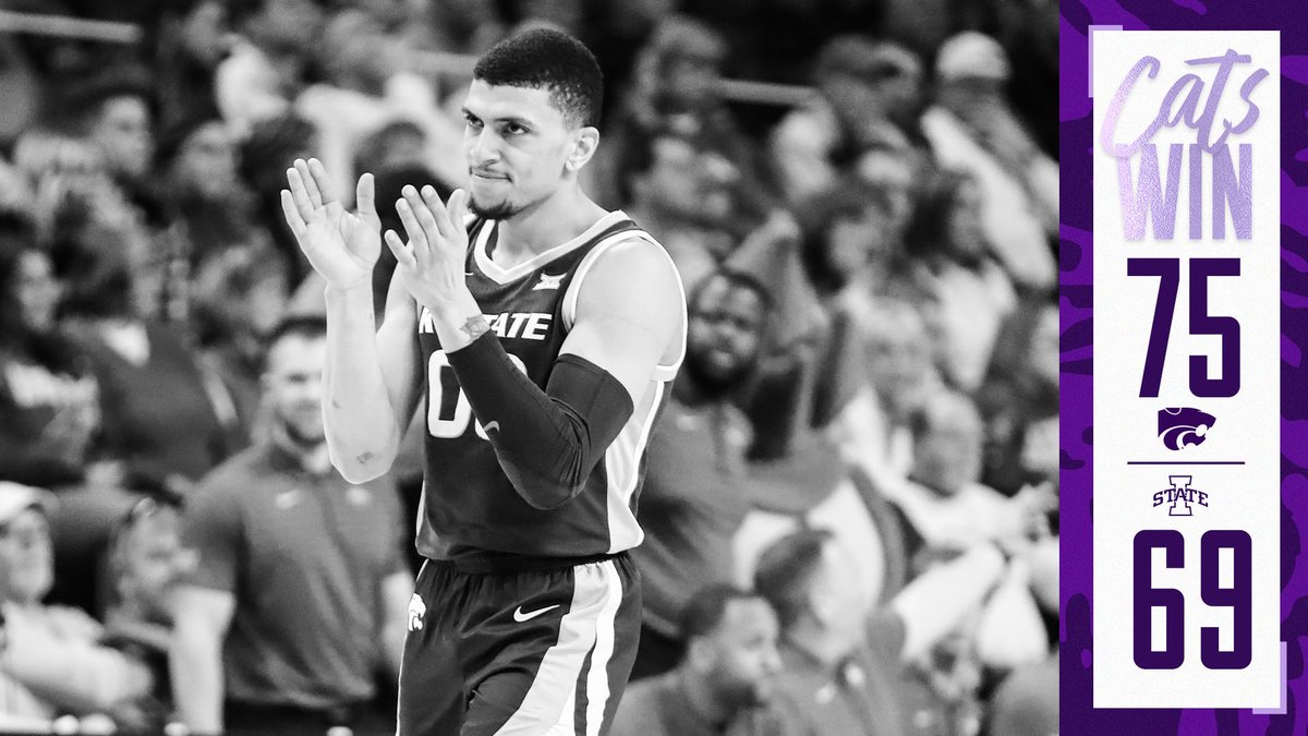 CATS WIN!!!

#KStateMBB