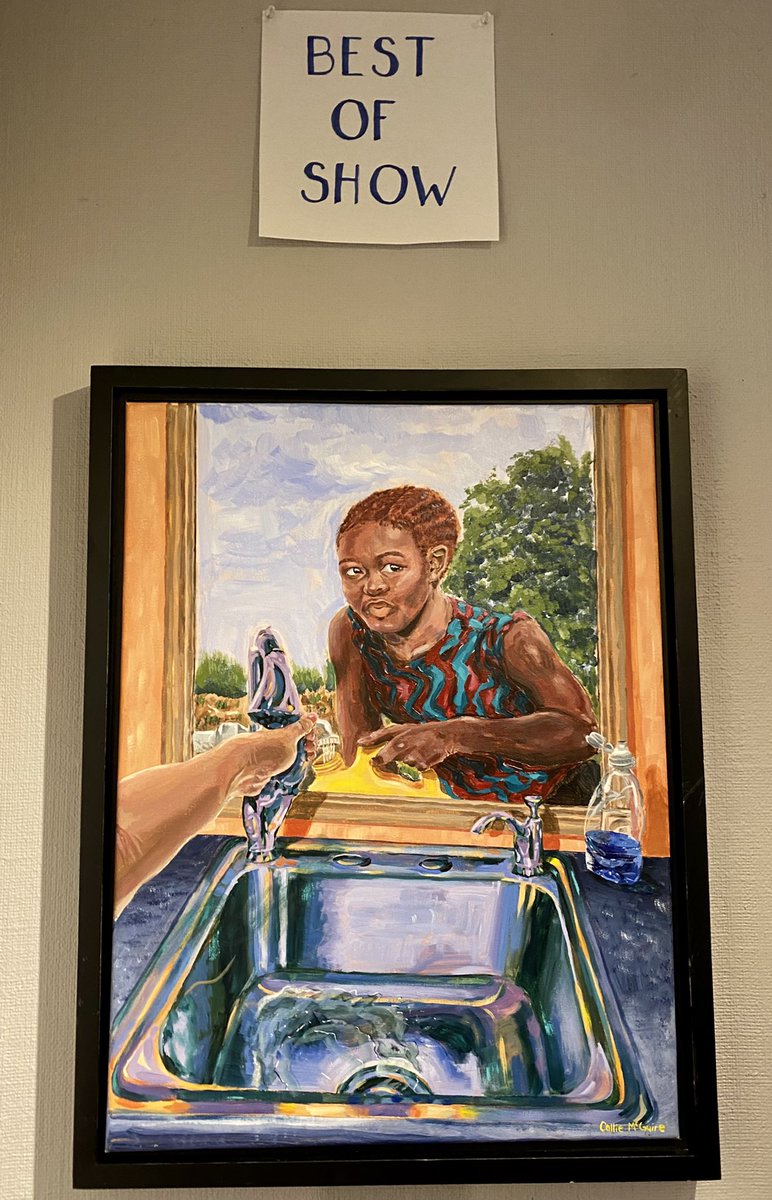 mrscring's tweet photo. Best in Show!?!? Another win for Callie and her awesome artwork. I’m very proud of all that she has accomplished and can’t wait to see what else she has in store for the future! https://t.co/q2DCKmhHY5