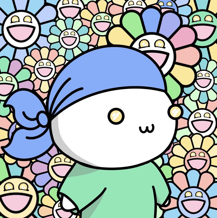 Happy af with my Bao 😁 the Baorakami background is so sick !! <a href="/FortuneFriends_/">Fortune Friends</a> <a href="/QueenBao_/">queenbao.eth 👑</a>