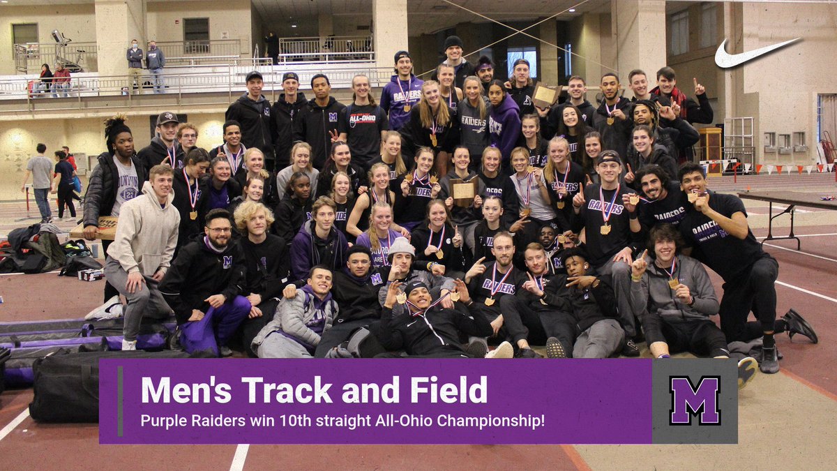 MT&amp;F: Raiders Win 10th Straight All-Ohio Championship! #GoMountGo athletics.mountunion.edu/news/2022/2/12…
