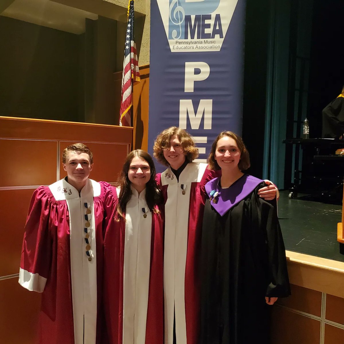 MrsCoolbaugh's tweet photo. Congrats to Daniel Sours, Kelsey Sanders, Connor Peterman, and honorary #warrior Adeline Lusk on an incredible D7 Choir concert! It certainly is good to be back! https://t.co/2IfyQESbMP