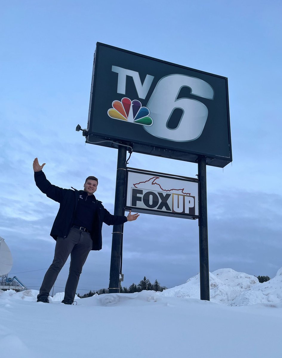 kobe_manzo's tweet photo. In some personal news… I’ve started as an intern @wluctv6 covering sports across the UP! My first few weeks have been great and I can’t wait to see what the future holds. https://t.co/ZUfiAmXEUF