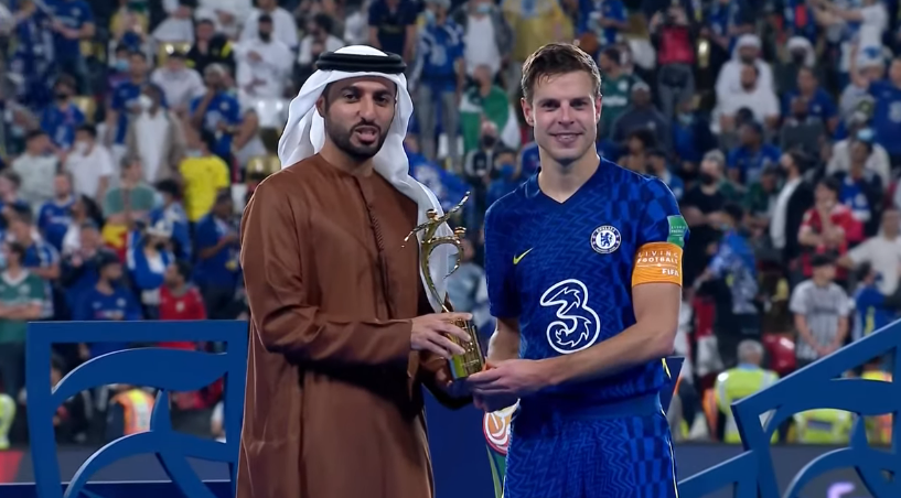 foet247europa's tweet photo. Chelsea received the FIFA Fair Play Award #CHExPAL #ClubWorldCupfinal #ClubWC #CHEPAL https://t.co/nh5IhGGKjq