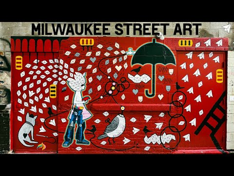 MariaandBryan1's tweet photo. Milwaukee is full of street art downtown, Beautiful Graffiti, and Sculpture installations.  Milwaukee is a very open and clean city and easy to walk and enjoy the art as well as the architecture. 
Milwaukee Street Art, Graffiti and Sculptures Slideshow https://t.co/qLOKyF2roT https://t.co/cn6SiBogkf