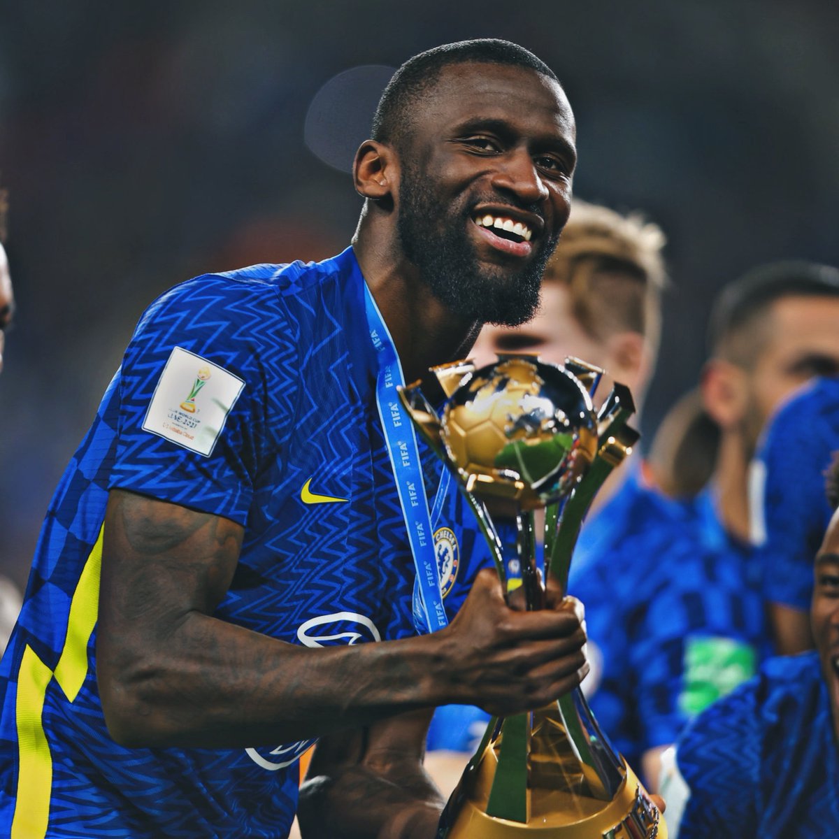StakeFootball's tweet photo. There hasn’t been a more consistent player in the world than Antonio Rüdiger since Thomas Tuchel came in at Chelsea. https://t.co/sqrjjzvwGG