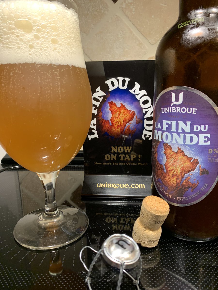<a href="/Unibroue/">Unibroue</a> La Fin du Monde is now on bomber At The Clubhouse