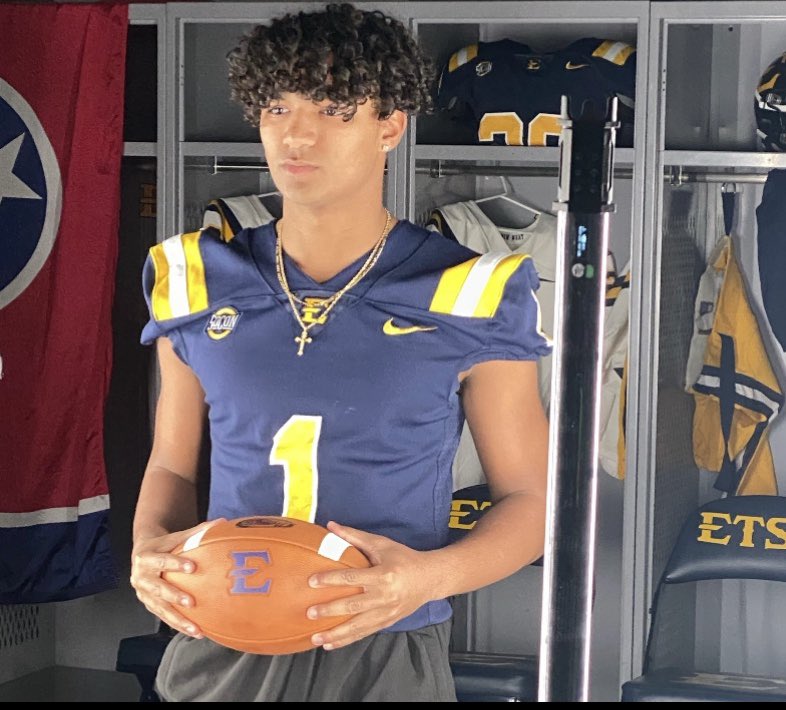 Darius Cannon (@dariuscannon2) on Twitter photo Enjoyed my visit today at East Tennessee State University!! <a href="/ETSUFootball/">ETSU Football</a> <a href="/CoachRader_ETSU/">Mike Rader, Ed.D.</a> <a href="/coachdowns_gary/">Gary Downs</a> <a href="/JoshNiblett/">Josh Niblett</a> <a href="/RecruitTheG/">Gainesville FB Recruiting</a> <a href="/CoachRNiblett/">Riley Niblett</a> @coachdwilliams7 <a href="/CamNewton7v7/">Cam Newton 7V7</a> Enjoyed my visit today at East Tennessee State University!! <a href="/ETSUFootball/">ETSU Football</a> <a href="/CoachRader_ETSU/">Mike Rader, Ed.D.</a> <a href="/coachdowns_gary/">Gary Downs</a> <a href="/JoshNiblett/">Josh Niblett</a> <a href="/RecruitTheG/">Gainesville FB Recruiting</a> <a href="/CoachRNiblett/">Riley Niblett</a> @coachdwilliams7 <a href="/CamNewton7v7/">Cam Newton 7V7</a>