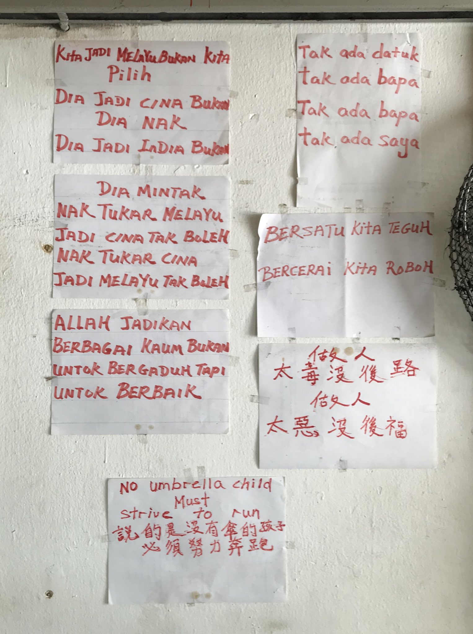 'God created multiple races not for conflict but for harmony' Shop owner's words of wisdom impresses M'sians