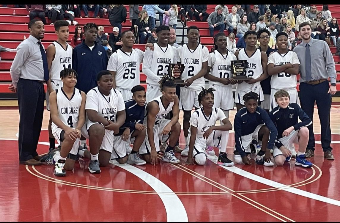 Junior Cougars win it football and basketball!!  Great job men!